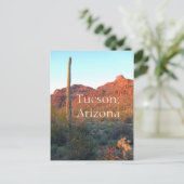 Nationaal Park Saguaro Tucson, Arizona Briefkaart (Staand voorkant)