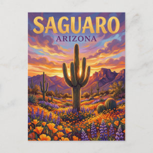 Nationaal park Saguaro VS Briefkaart