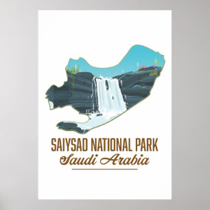 Nationaal Park Saiysad Poster