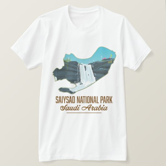 Nationaal Park Saiysad T-shirt (Design voorkant)