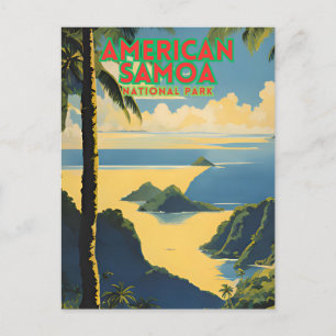 Nationaal Park Samoa Briefkaart