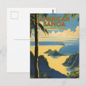 Nationaal Park Samoa Briefkaart (Voorkant / Achterkant)