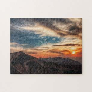 Nationaal Park Schilderachtig bergen Sunset Utah Legpuzzel