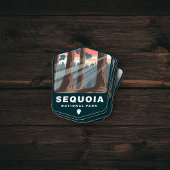 Nationaal park Sequoia | Afgesneden Sticker