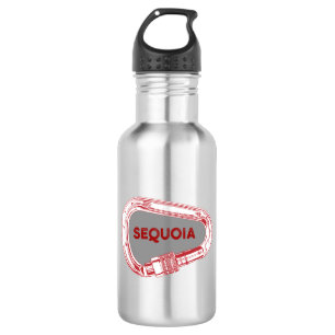 Nationaal park Sequoia, beklimming Carabiner Waterfles