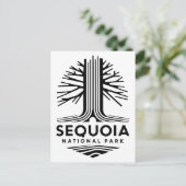 Nationaal park Sequoia Briefkaart (Staand voorkant)