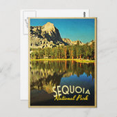 Nationaal Park Sequoia Briefkaart (Voorkant / Achterkant)