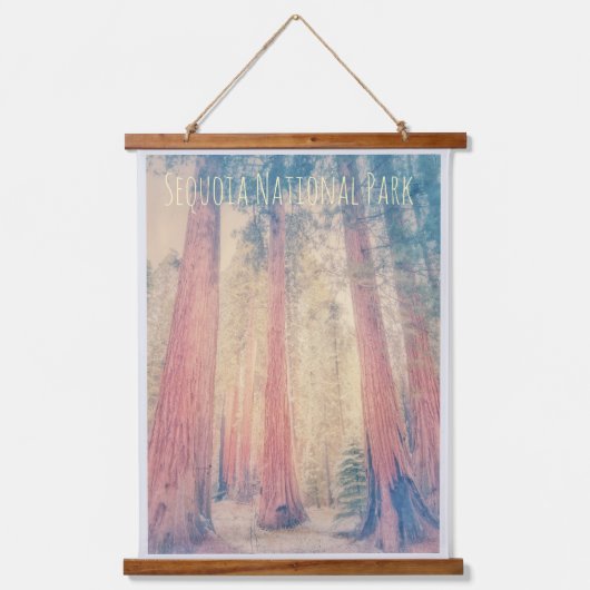 Nationaal park Sequoia Hangend Wandkleed (Voorkant)