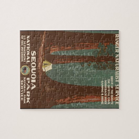 Nationaal park Sequoia Legpuzzel (Horizontaal)