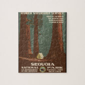 Nationaal park Sequoia Legpuzzel (Verticaal)
