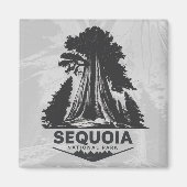 Nationaal park Sequoia Magneet (Voorkant)
