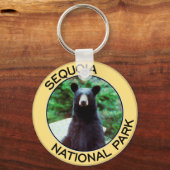 Nationaal park Sequoia Sleutelhanger (Voorkant)