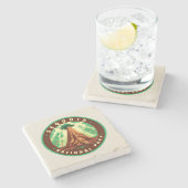 Nationaal park Sequoia Stenen Onderzetter (Zijkant)