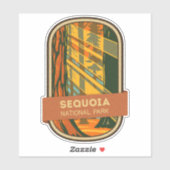 Nationaal park Sequoia Sticker (Vel)