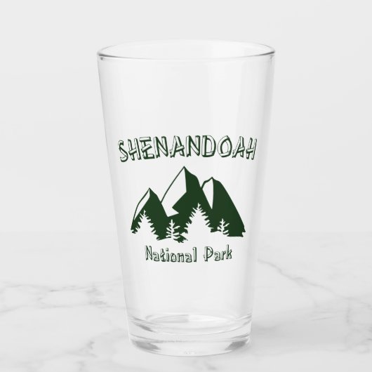 Nationaal park Shenandoah Glas (Voorkant)