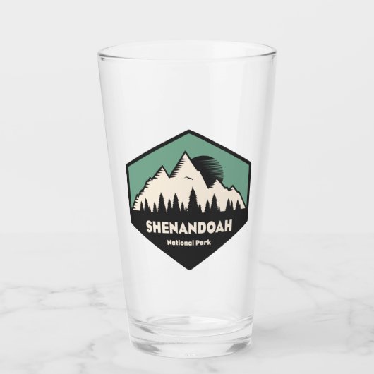 Nationaal park Shenandoah Glas (Voorkant)