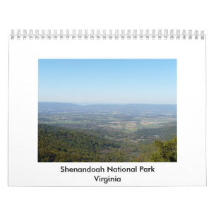 Nationaal park Shenandoah Kalender