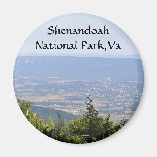 Nationaal park Shenandoah Magneet (Voorkant)