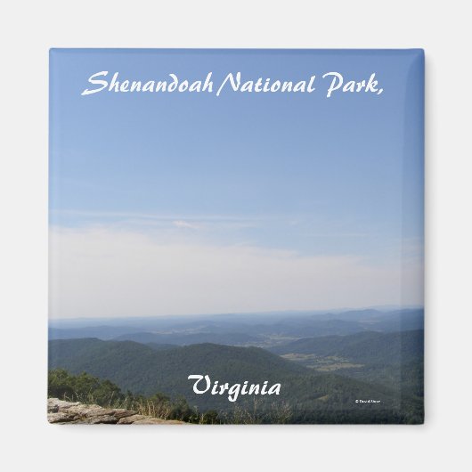 Nationaal park Shenandoah Magneet (Voorkant)