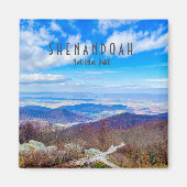 Nationaal park Shenandoah Magnet Magneet (Voorkant)
