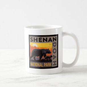 Nationaal park Shenandoah   Mama Beer & welpen Koffiemok