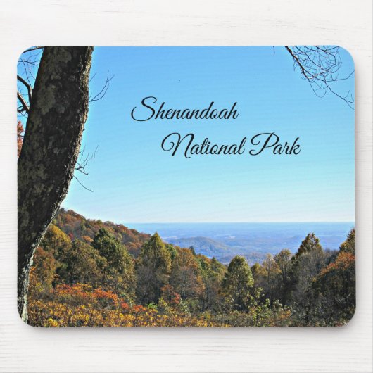 Nationaal park Shenandoah Muismat (Voorkant)