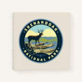 Nationaal park Shenandoah Notitieboek (Voorkant)