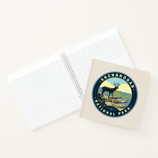 Nationaal park Shenandoah Notitieboek (Binnen)