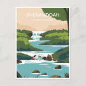Nationaal Park Shenandoah Reizen Briefkaart (Voorkant)