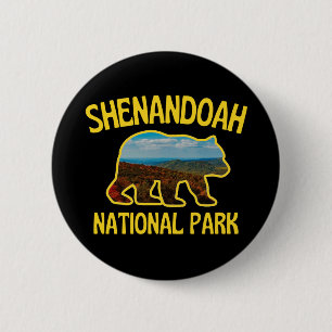 Nationaal park Shenandoah Ronde Button 5,7 Cm