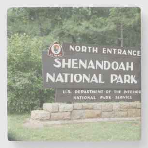 Nationaal park Shenandoah Stenen Onderzetter