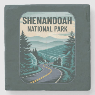 Nationaal park Shenandoah Stenen Onderzetter