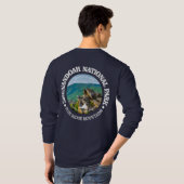 Nationaal park Shenandoah T-shirt (Achterkant volledig)