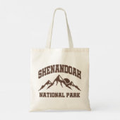 Nationaal park Shenandoah Tote Bag (Achterkant)