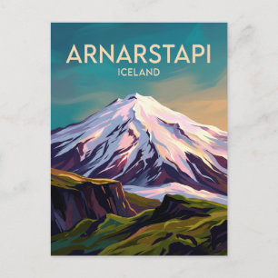 Nationaal park Snæfellsjökull IJsland Briefkaart
