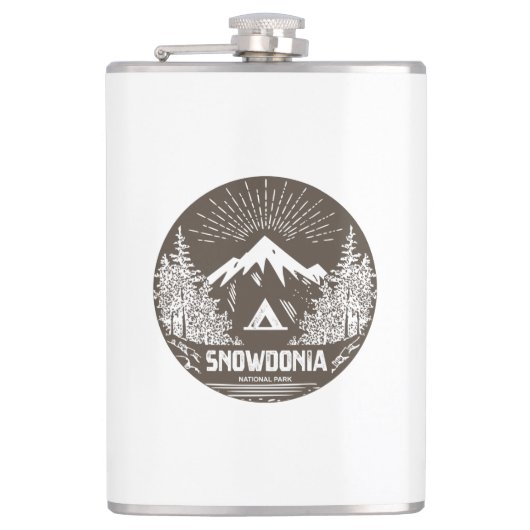 Nationaal park Snowdonia Heupfles (Voorkant)