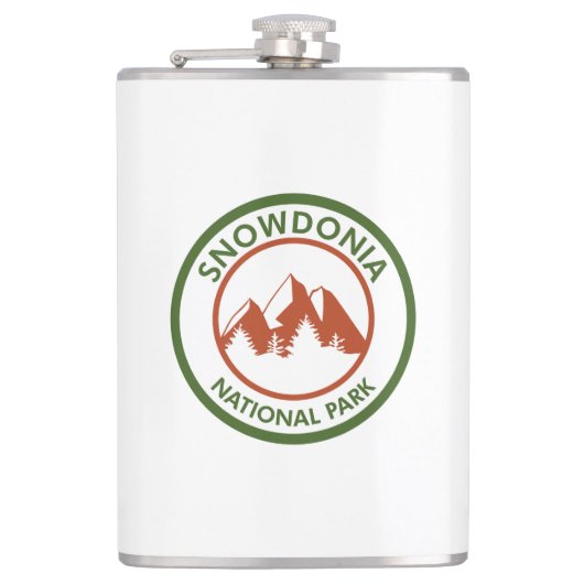 Nationaal park Snowdonia Heupfles (Voorkant)