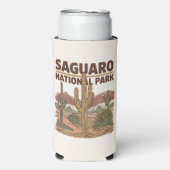 Nationaal park Sonoran Desert Saguaro (Seltzer Voorkant)