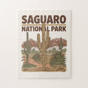 Nationaal park Sonoran Desert Saguaro Legpuzzel