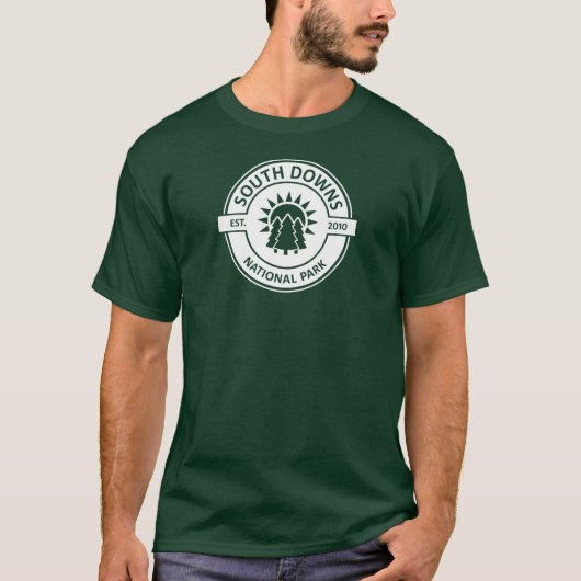 Nationaal Park South Downs T-shirt (Voorkant)