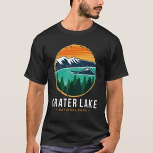 Nationaal park Souvenir Crater Lake Mountain Hikin T-shirt