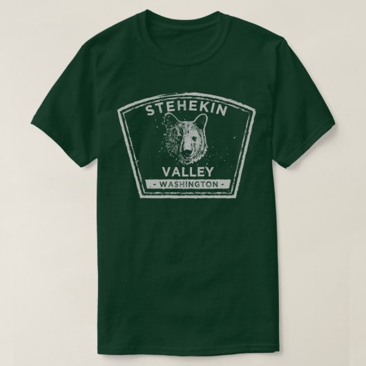 Nationaal park Stehekin Valley North Cascades 1 T-shirt (Design voorkant)