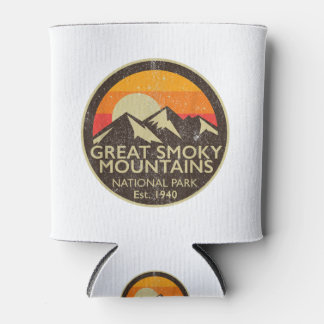 Nationaal park T Shirt Hiking Great Smoky Mountain Blikjeskoeler