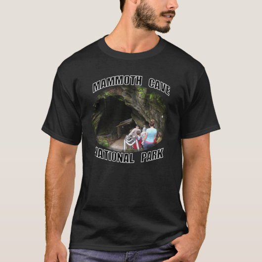 Nationaal park T-Shirt van de Cave van Mammoth (Voorkant)