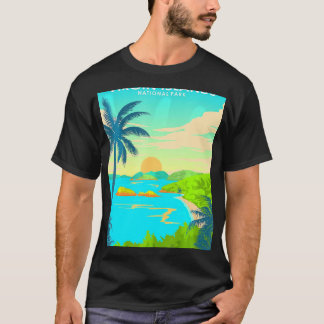 Nationaal Park T-shirt van de Maagdeneilanden