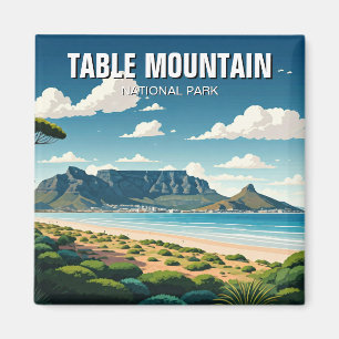 Nationaal park Tafelberg in Zuid-Afrika Magneet
