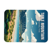 Nationaal park Tafelberg in Zuid-Afrika Magneet (Horizontaal)