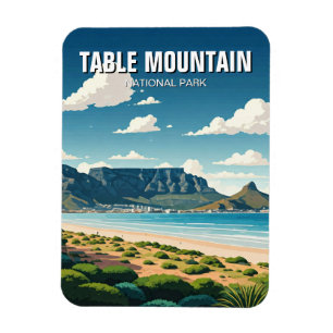 Nationaal park Tafelberg in Zuid-Afrika Magneet