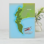 Nationaal Park Tafelberg Zuid-Afrika kaart (Staand voorkant)