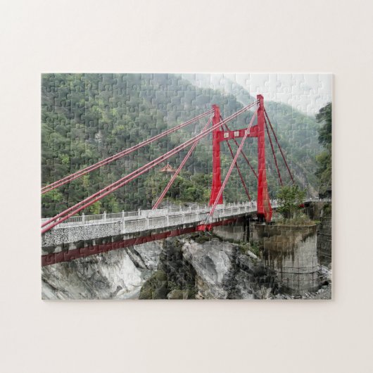 Nationaal park Taroko Taiwan. Legpuzzel (Horizontaal)